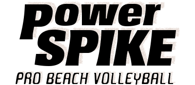 Power Spike Pro Beach Volleyball logo for Playstation